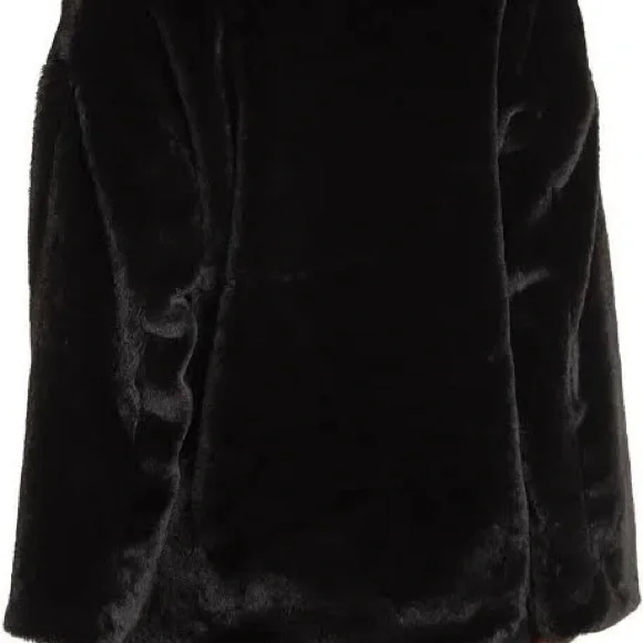 FREE PEOPLE KATE FAUX FUR DOUBLE BREASTED COAT - Picture 2 of 2